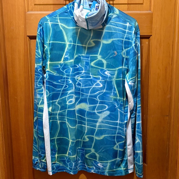 NWT Reel Legends Water Plaid Fishing Long Sleeve Shirt Size Small - Picture 1 of 5